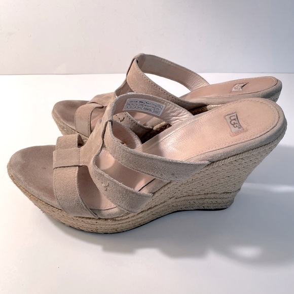 UGG Suede Sandals Size 10 - Picture 4 of 6